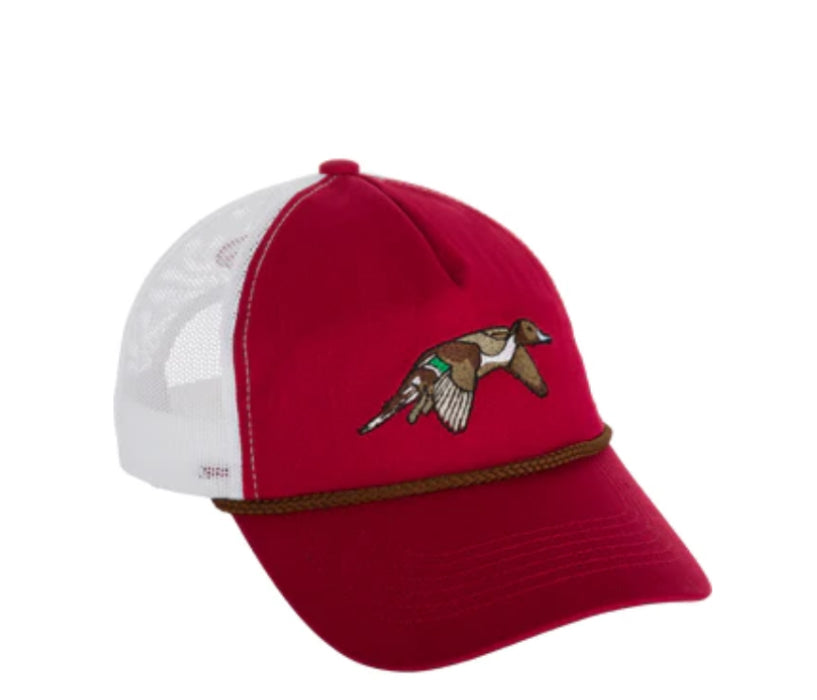 Drake Retro Duck Patch Pintail DH1720-PNT RED