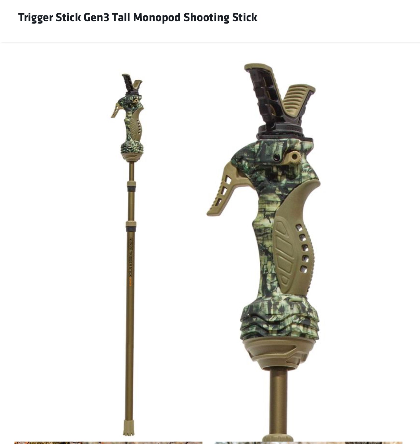 Primos Trigger Stick Gen 3 Tall Mono-Pod