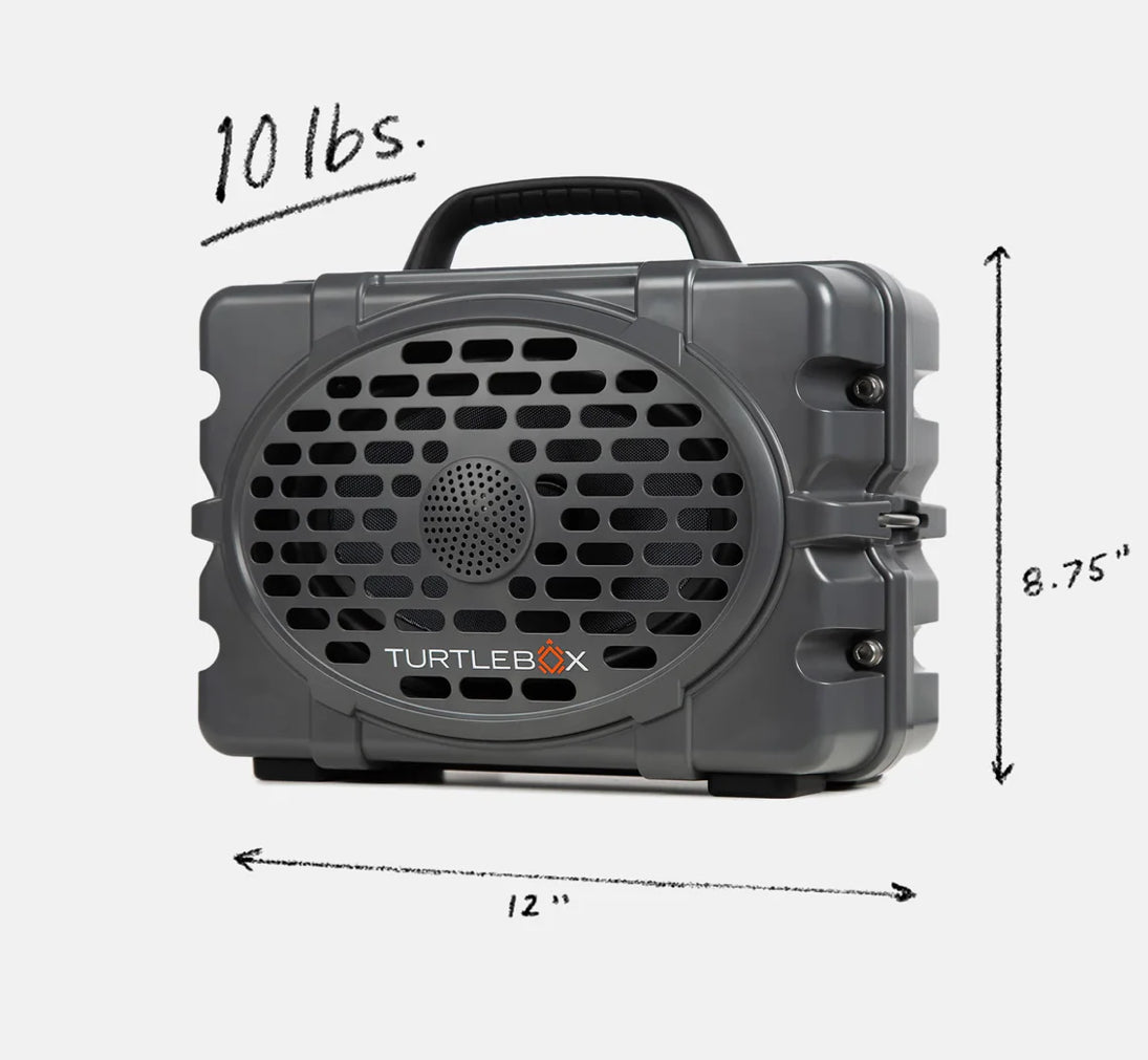 TurtleBox Gen3 Gray Speaker