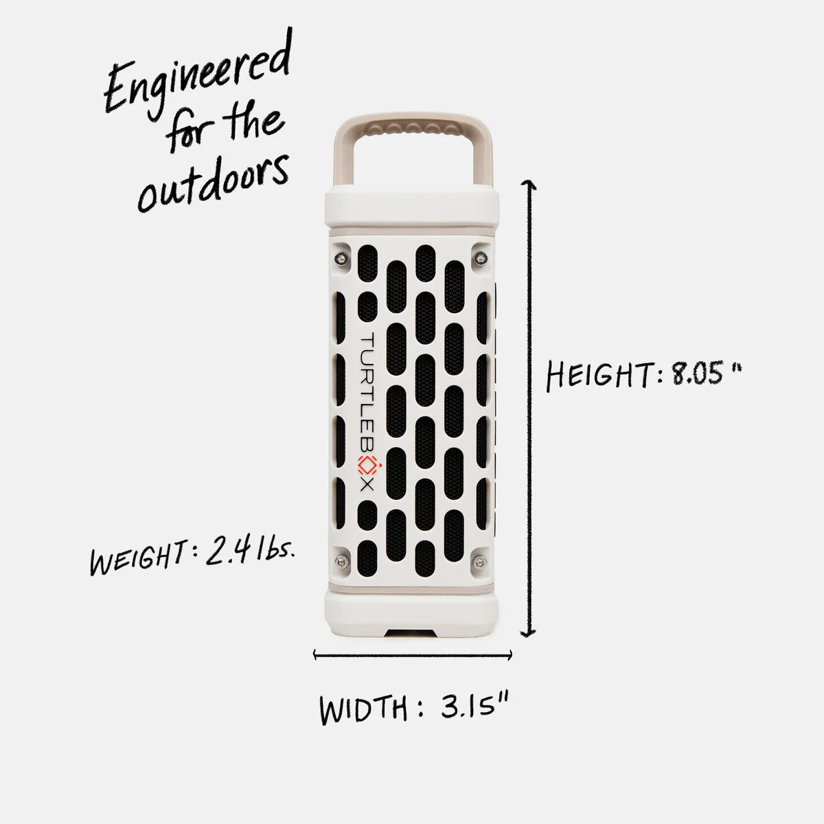 Turtlebox Ranger Speaker- Ivory