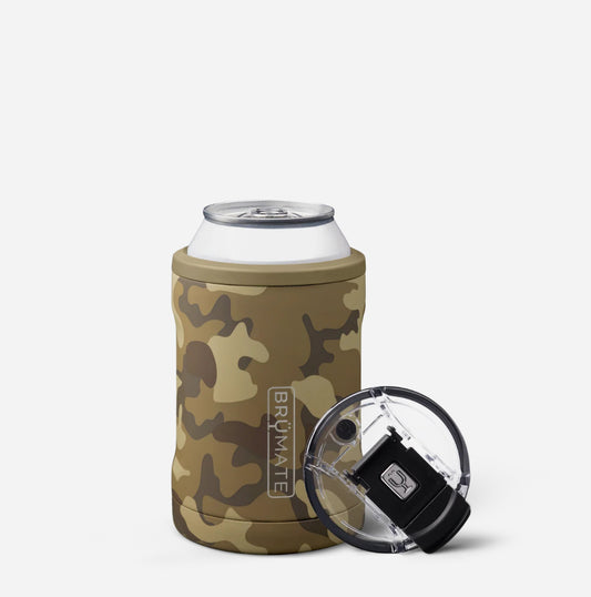 Brumate  Hopsulator Duo Forest Camo 12oz HD12GC