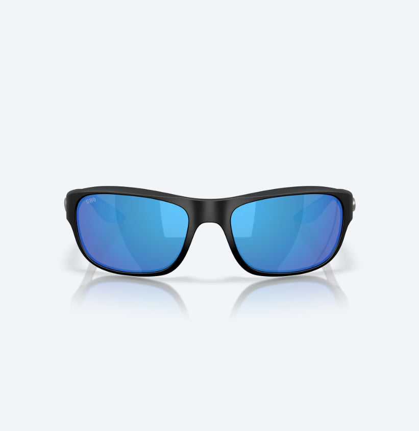 Costa Clipperton Matte Black W/ Blue Mirror 580G