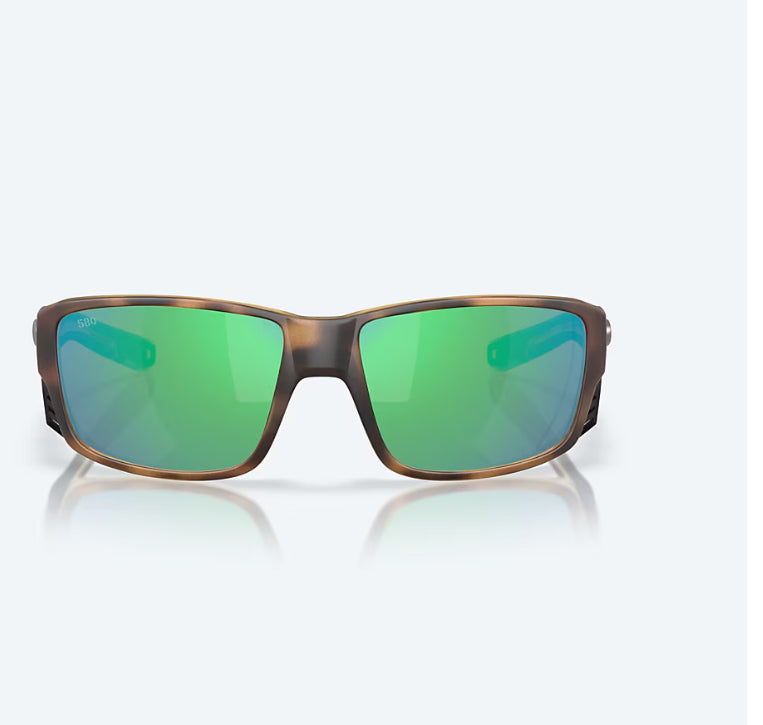 Costa Tuna Pro Matte Tortoise W/ Green Mirror 580G