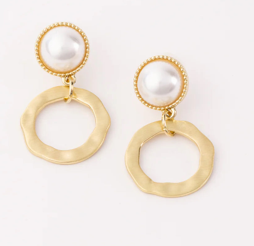 Michelle McDowell Tristan Earrings Gold