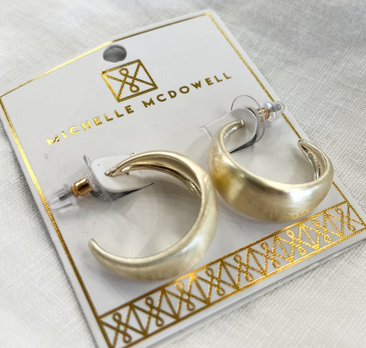 Michelle McDowell Earrings Tess Gold