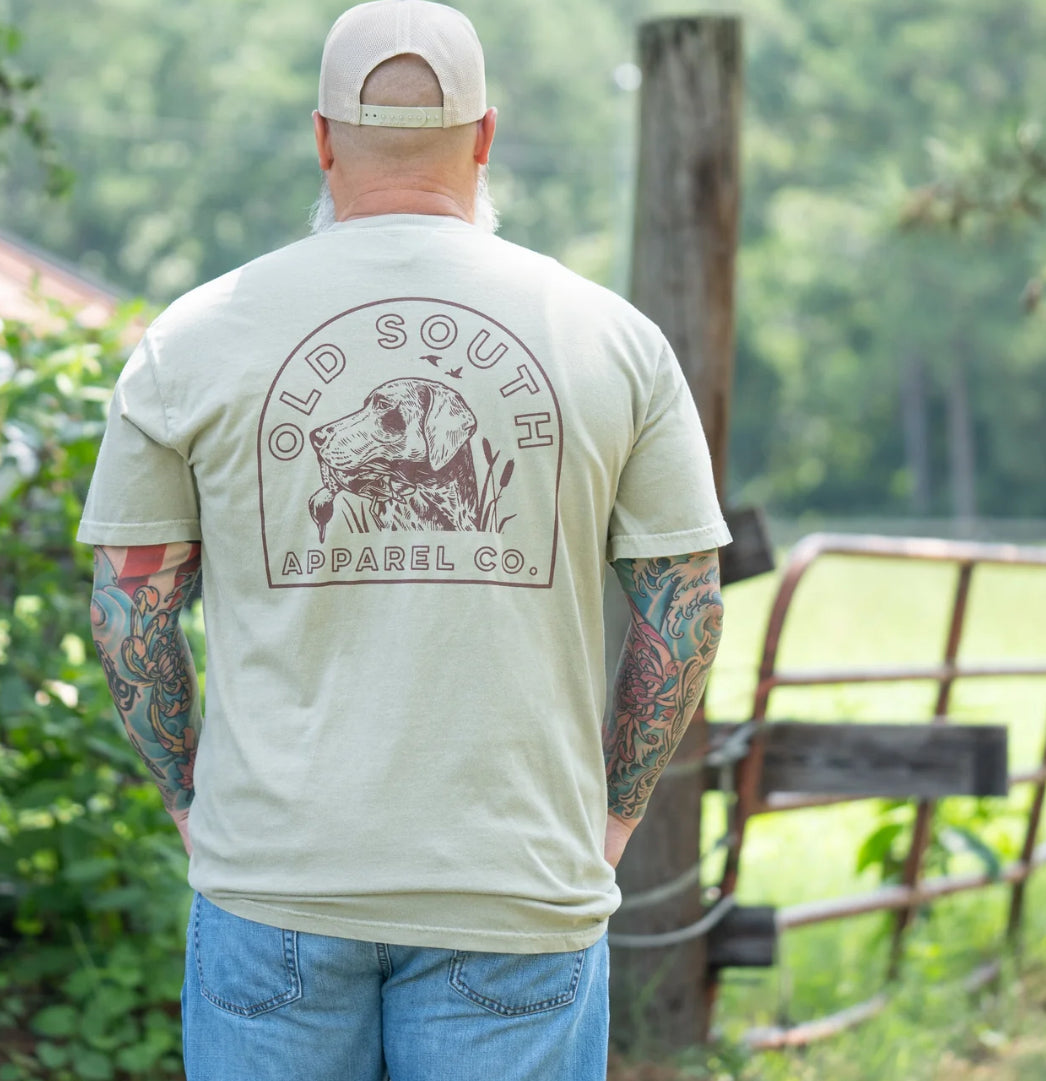 Old South Hunting Bog S/S Tee Khaki