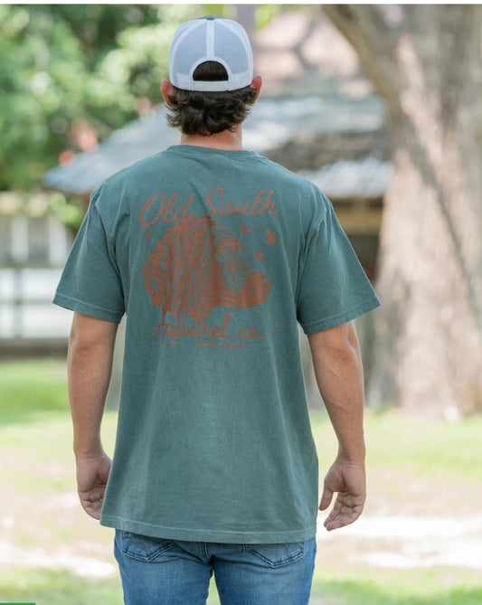 Old South ETA Boykin S/S Tee Blue Spruce