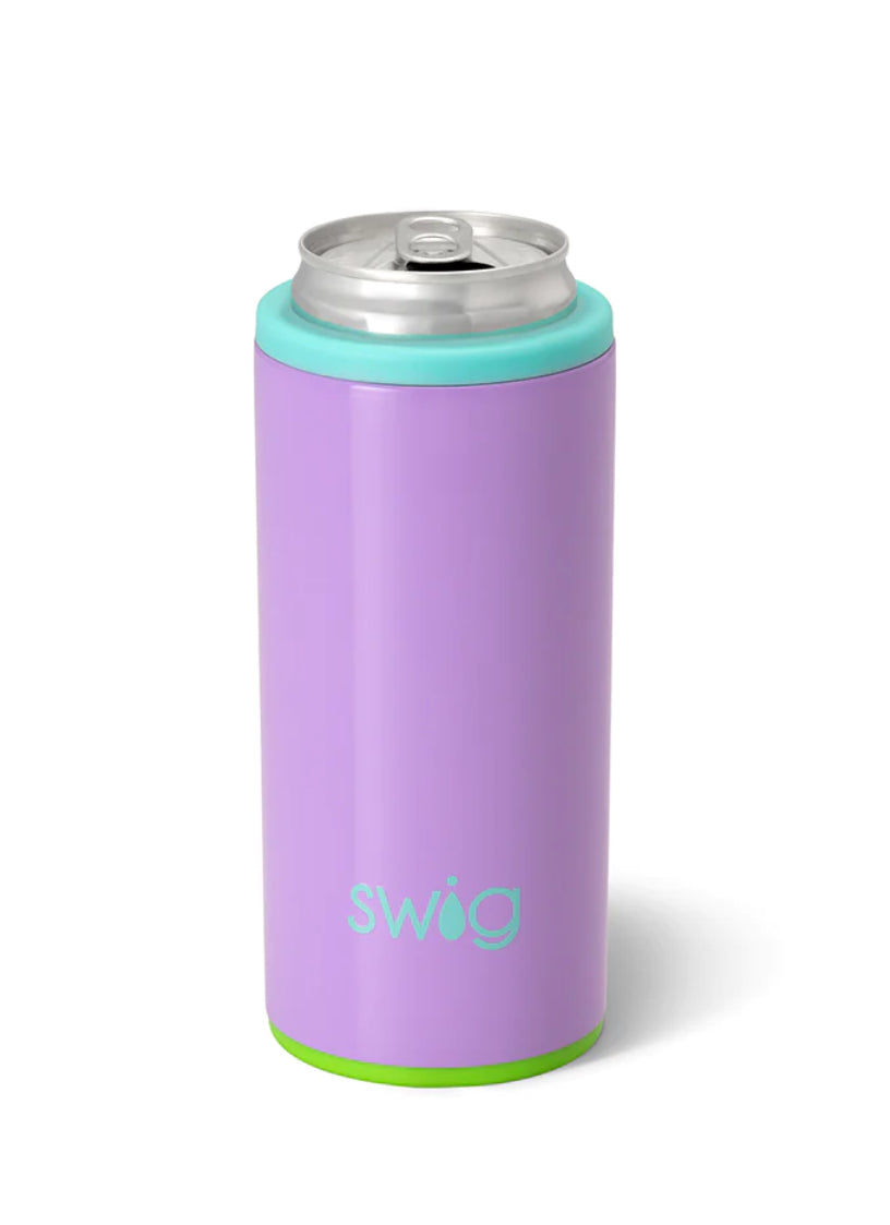 Swig Ultra Violet Skinny Can Cooler