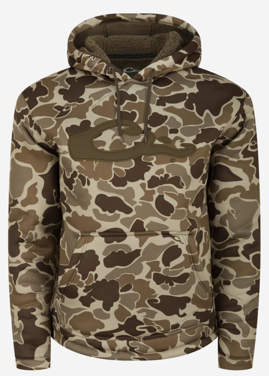 Drake LST Silencer Hoodie Old School Timber