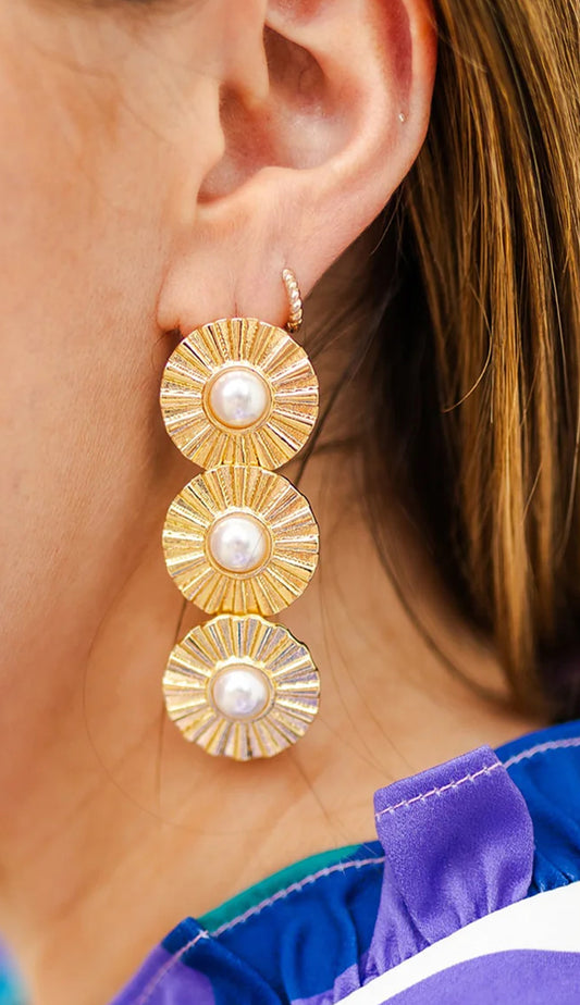 Michelle McDowell Kai Gold Earrings