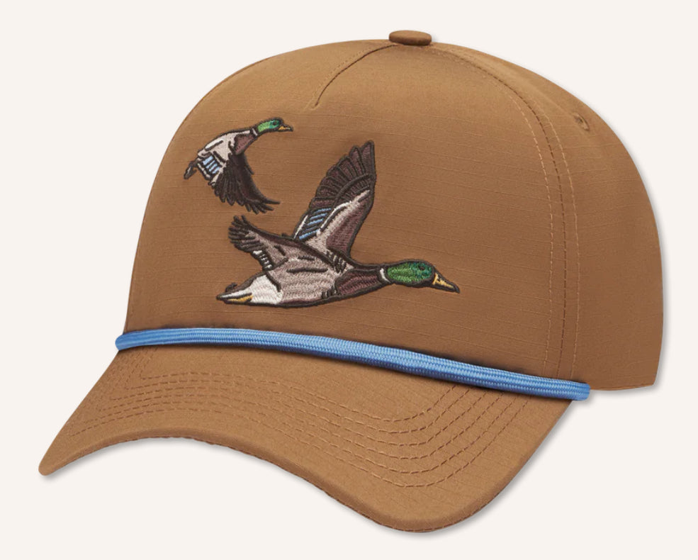 Southern Marsh Youth Ensenada Rope Hat Wildlife Ducks Khaki