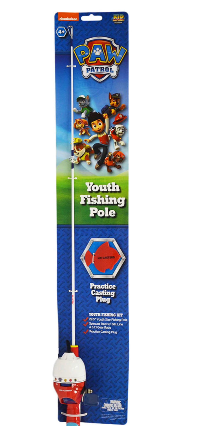 Kid Casters Paw Patrol Youth Fishing Kit