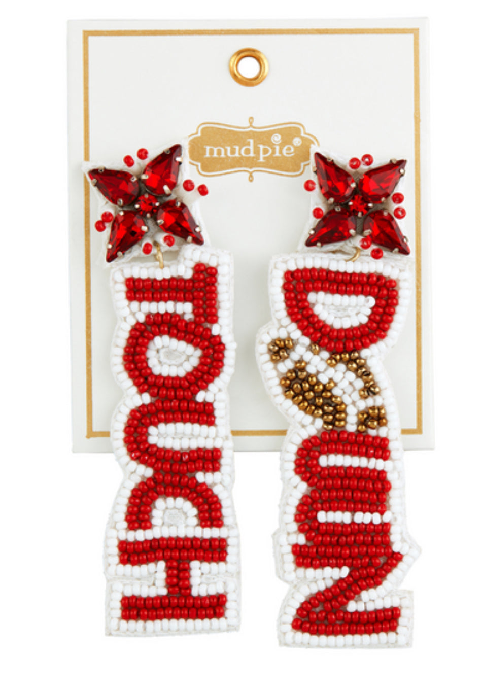 Mudpie Gameday Beaded Earrings BG-TD