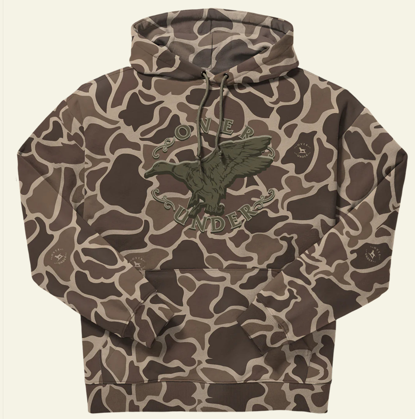 Over Under The After Hunt Hoody Flying Duck Camo