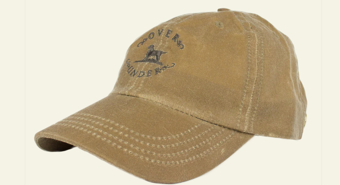 Over Under Oil Cloth Hat Field Tan  Wax Hat