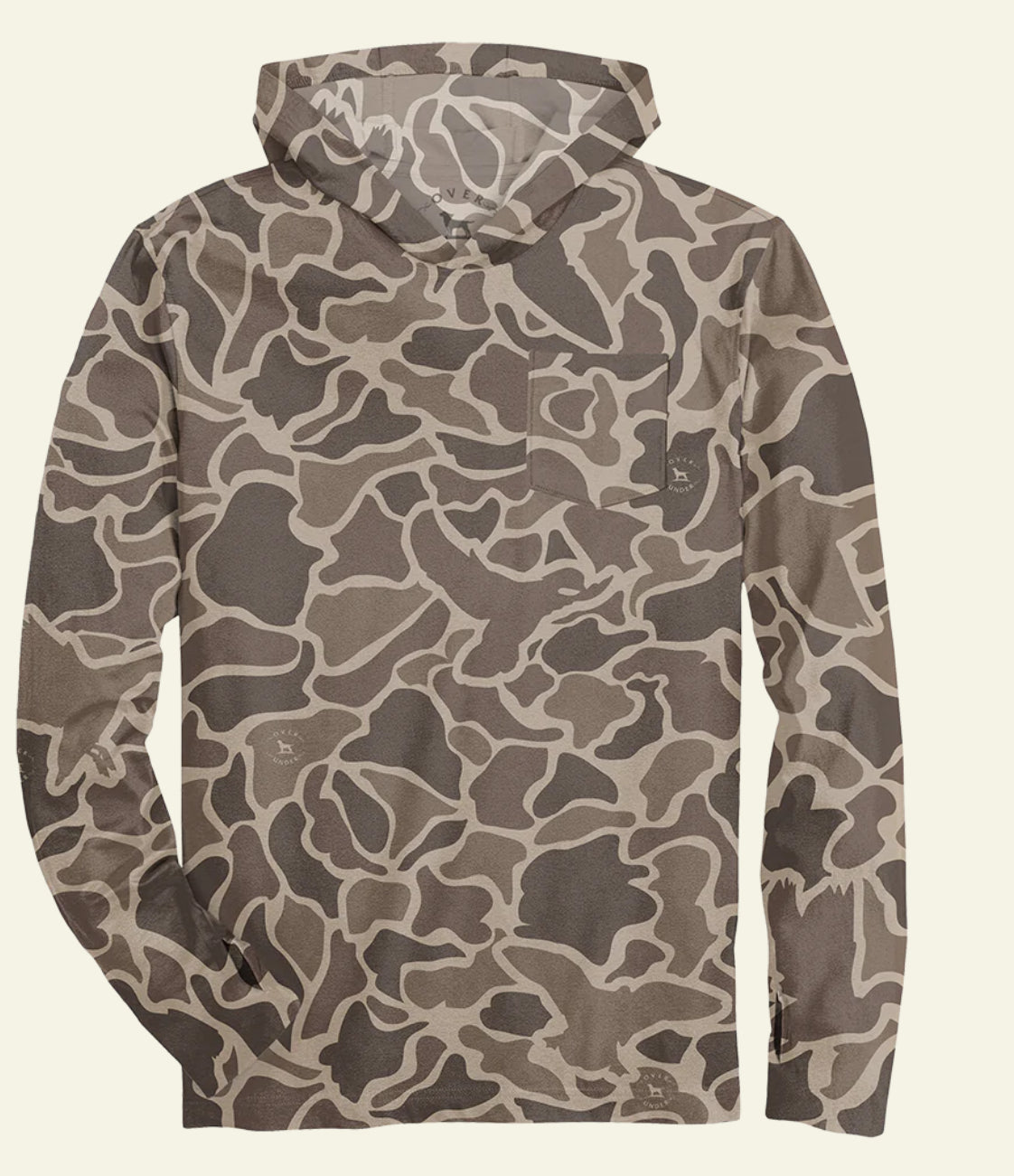 Over Under Core LAyer Hoody Duck Camo