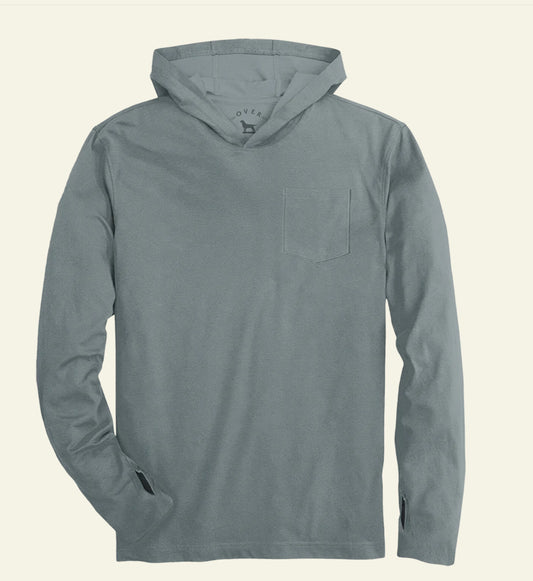 Over Under Core Layer Hoody Blue Smoke