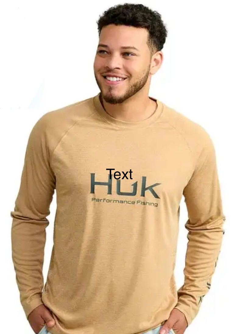 Huk Pursuit LS Heather