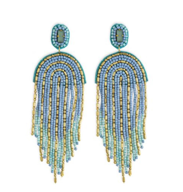 Myra Bag Mother Earth Beaded Earrings