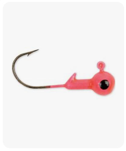 GOTCHA HJH16-6 ROUND JIGHEAD-1/16 PInk