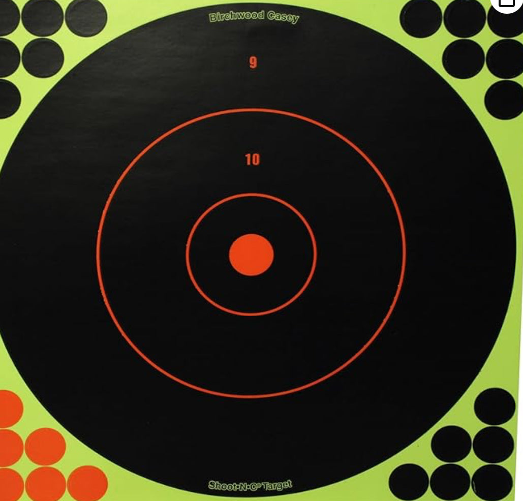 Shoot NC Reactive Targets 12"