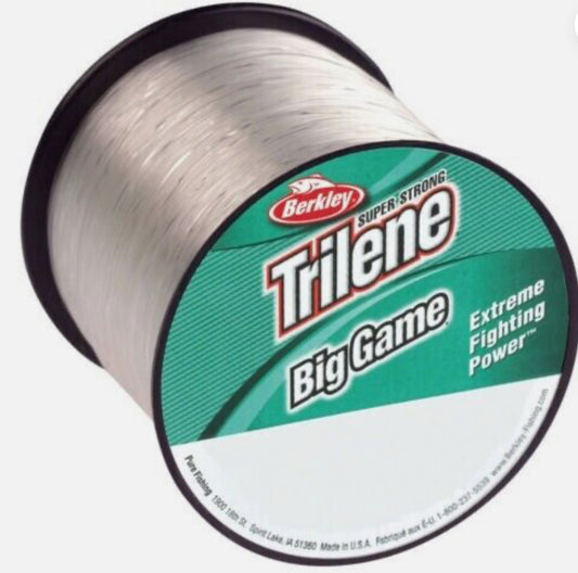 Trilene BigGame 440yd 30lb clr-clear : 30lb