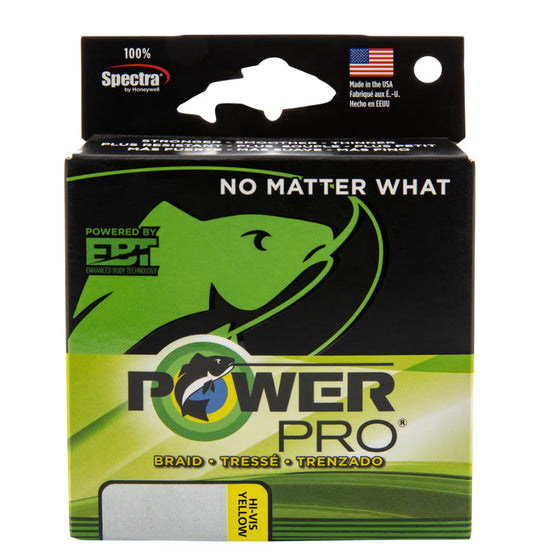 POWER PRO 30-100 LINE yellow-YELLOW : 30 LB