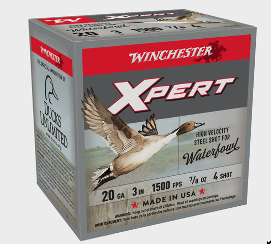 Winchester 20g 3” #4 Steel Shot WEX2034