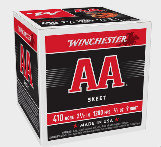 Winchester 410 2-1/2” #9 Target Loads AA419