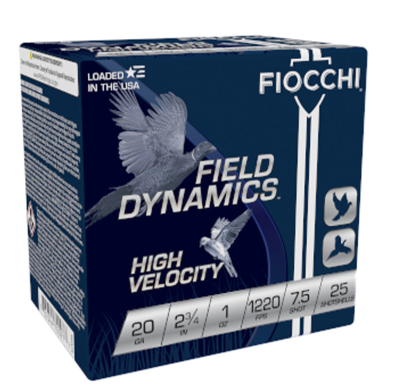 Fiocchi HV 20 Gauge 7 1/2-1oz : 2 3/4