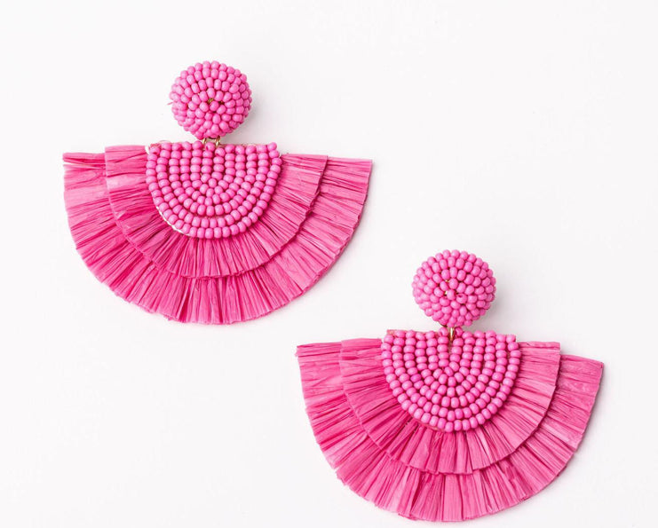 Michelle McDowell Corolla Pink Earrings