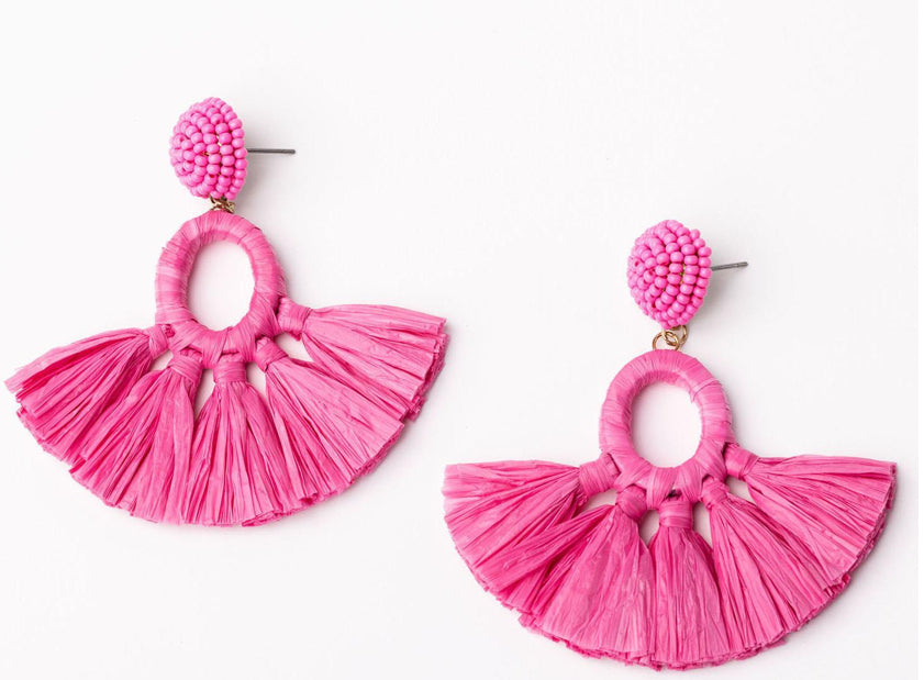 Michelle McDowell Alexa Pink Earrings