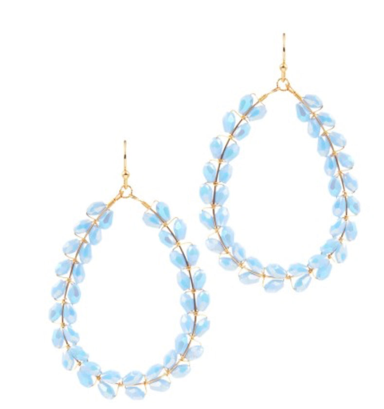 Viv & Lou  Sky Blue Sophie Earrings  VLJE3404