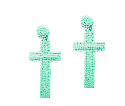 Viv & Lou Mint Redeemed Earrings VLJE090