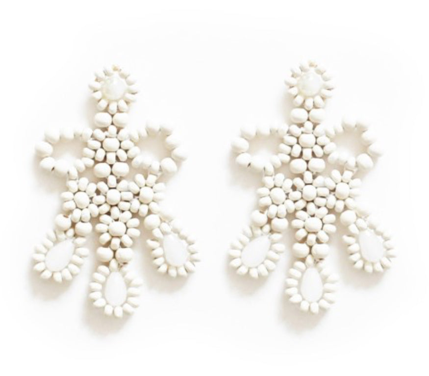 Viv & Lou VLJ3657 Crème Daisy Earring