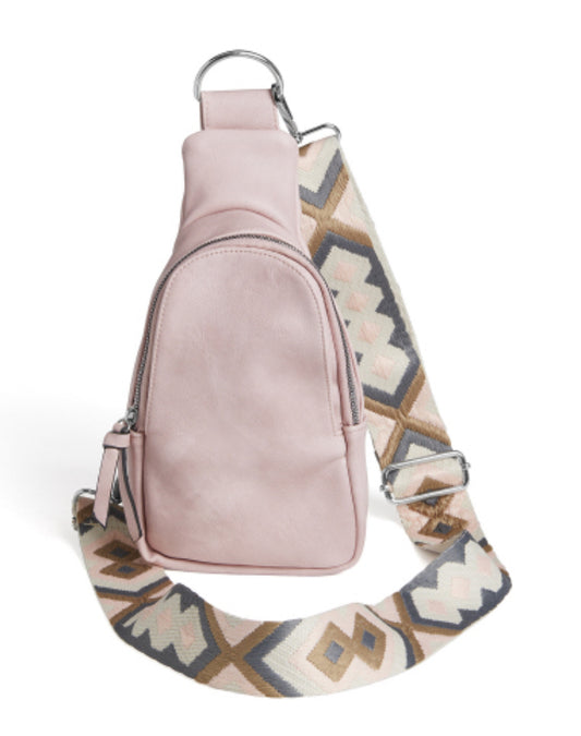 Coco+Carmen Rhea Crossbody Dusty Pink