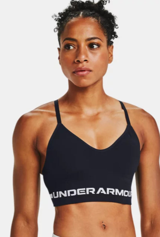 Under Armour Seamless Low Long Bra 1357719 Black