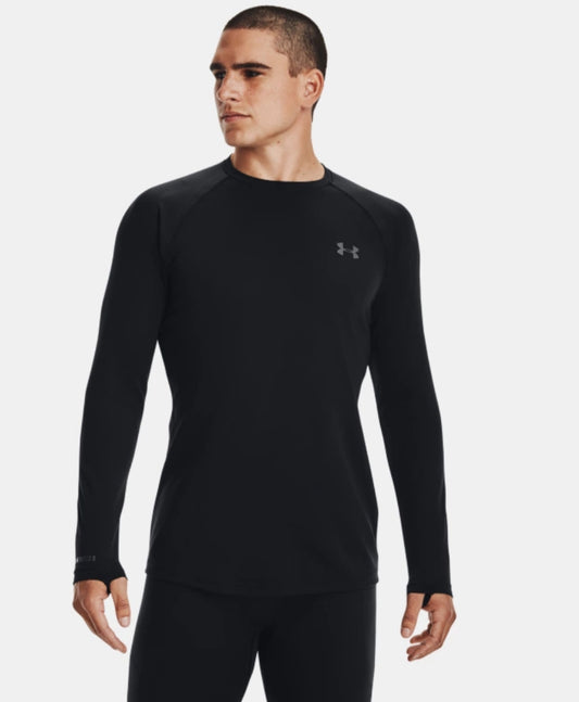 Under Armour Base 2.0 Active Baselayer Crew Cold Gear  Men’s Black 13432