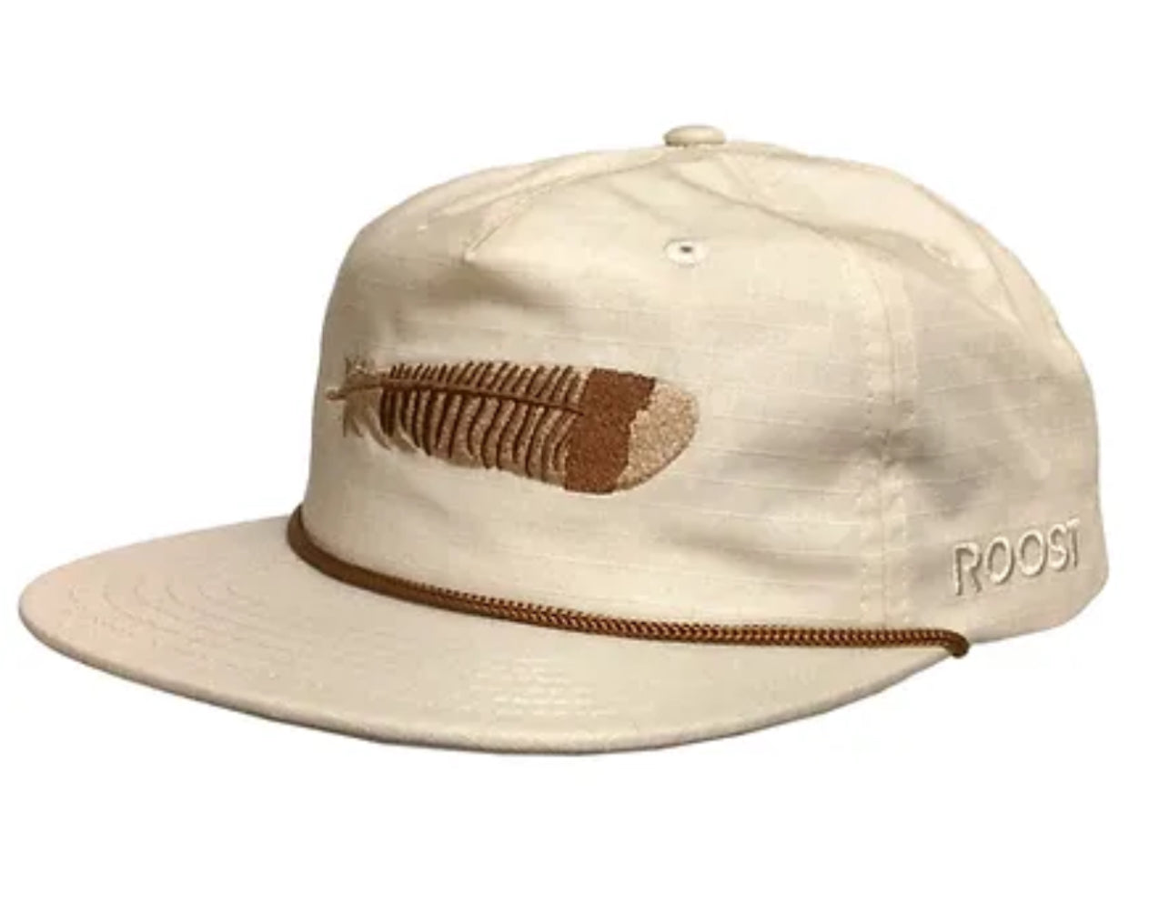 Roost Turkey Feather Khaki Hat