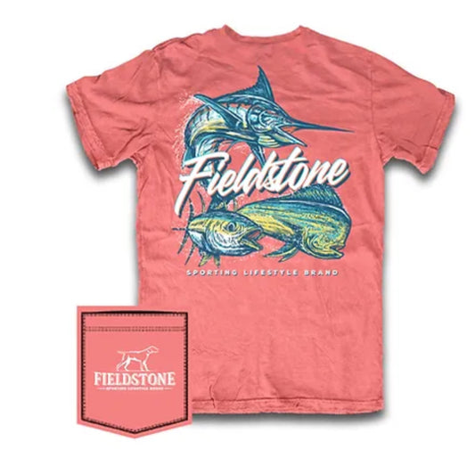 Fieldstone Offshore S/S Tee Watermelon 577