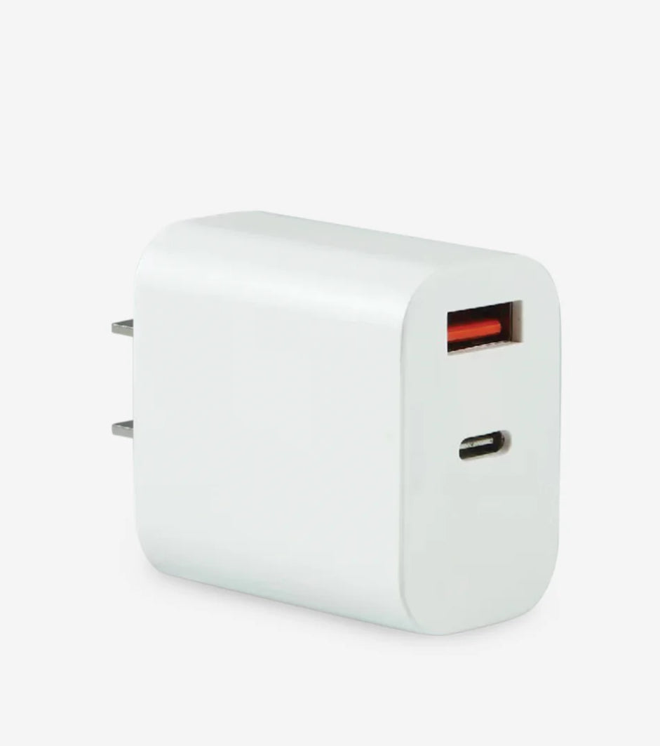 Ellie Rose 20W Power Delivery Duel PortWall Charger White