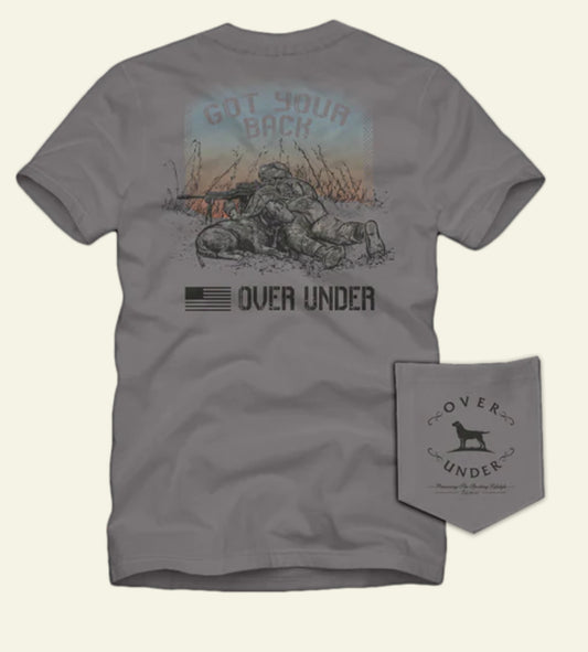 Over Under S/S Got Your Back T-Shirt - Hurricane