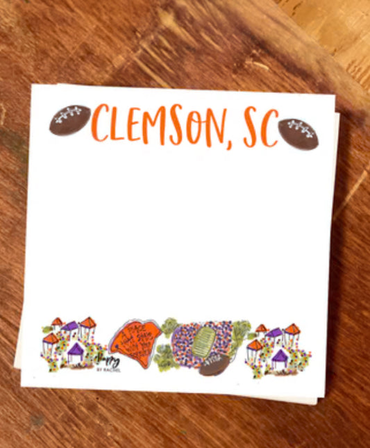 Happy  Clemson Chunky Notepads