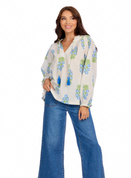 Mud Pie Jenaleigh Top Blouse 85100209BL