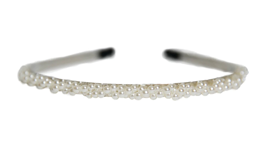 Top It Off Mia Headband Staggered Pearl