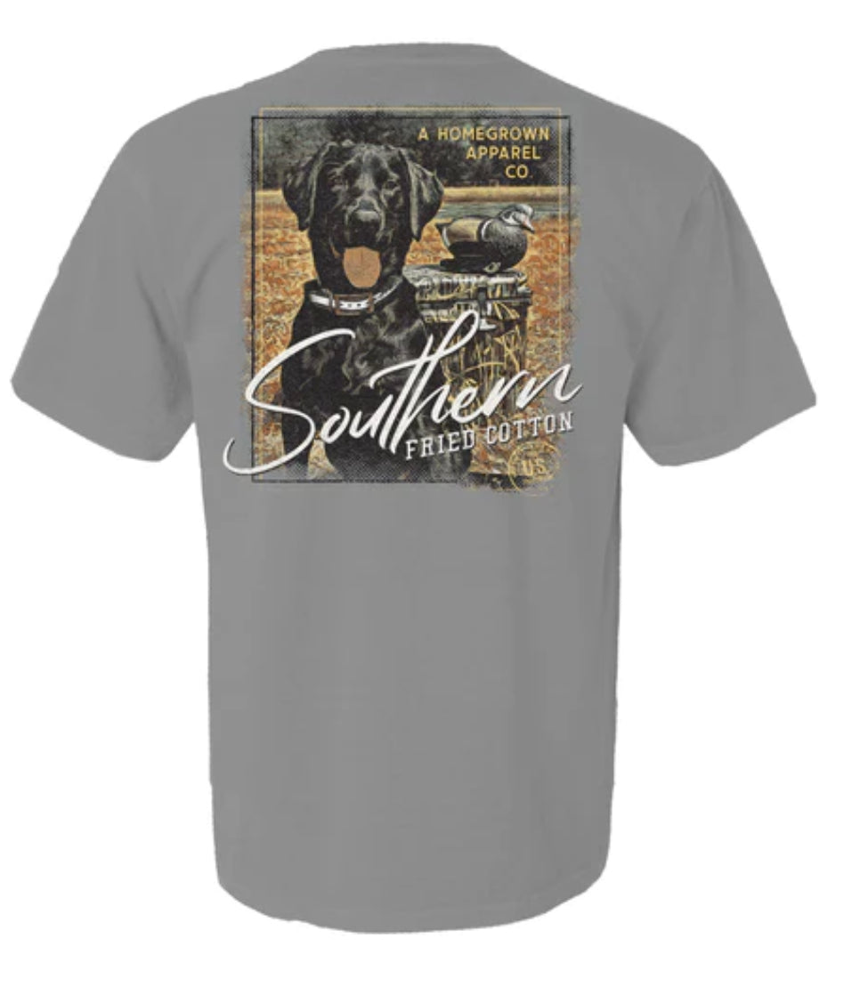 Southern Fried Cotton S/S Tee River Granite SFM12025