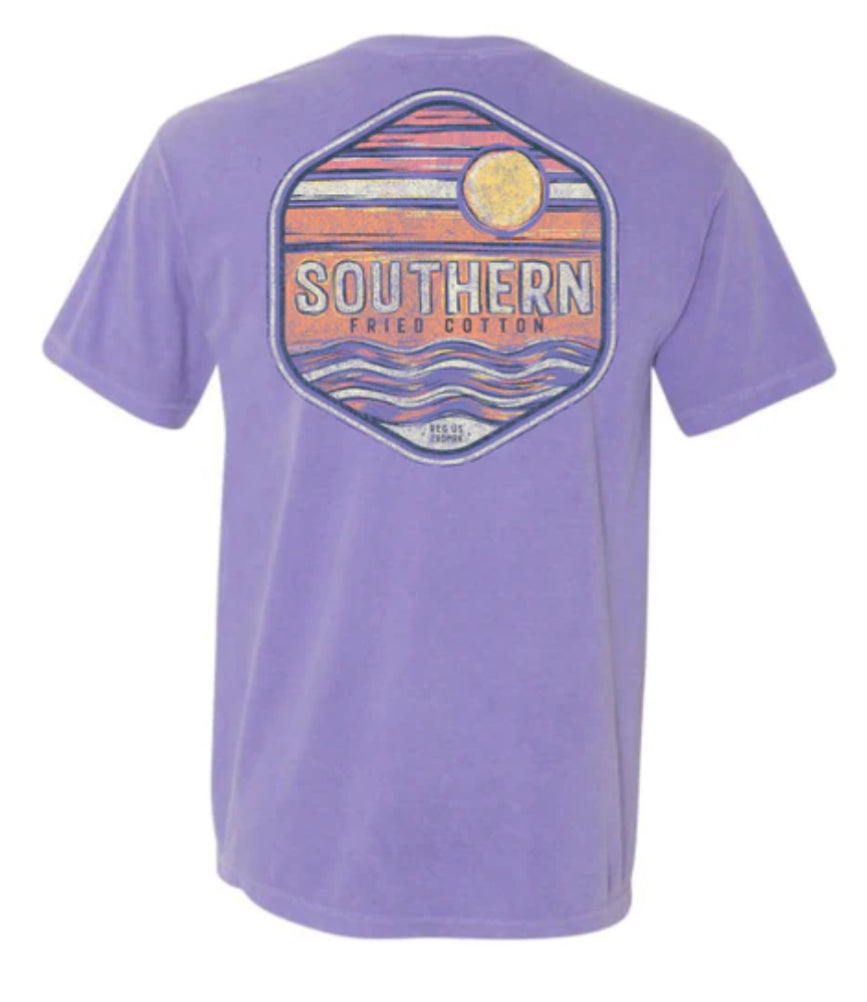 Southern Fried Cotton S/S Sunburt Violet SFM11997