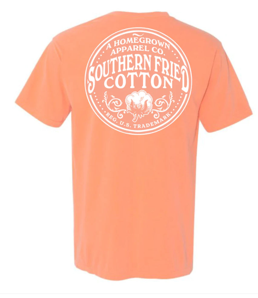 Southern Fried Cotton S/S Tee Medicine Bottle Melon SFM11958