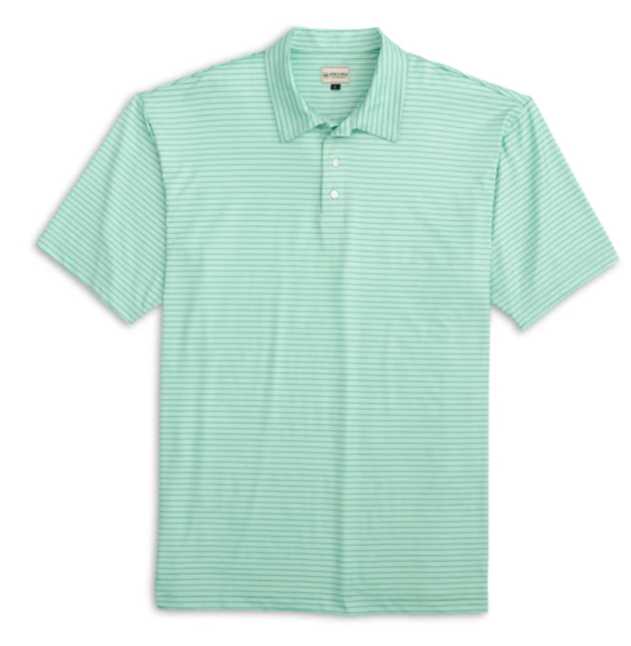 Heybo Links Polo Grey/Aqua Hey3002