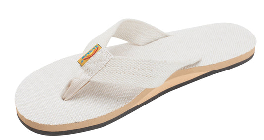 Rainbow Sandal Women’s Hemp Natural Gold